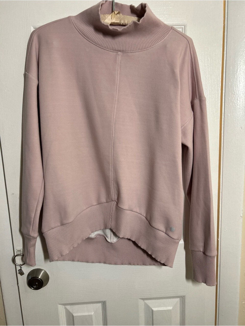 Apana Women’s Pullover Hoodie Small Pink Athleisure Yoga Activewear